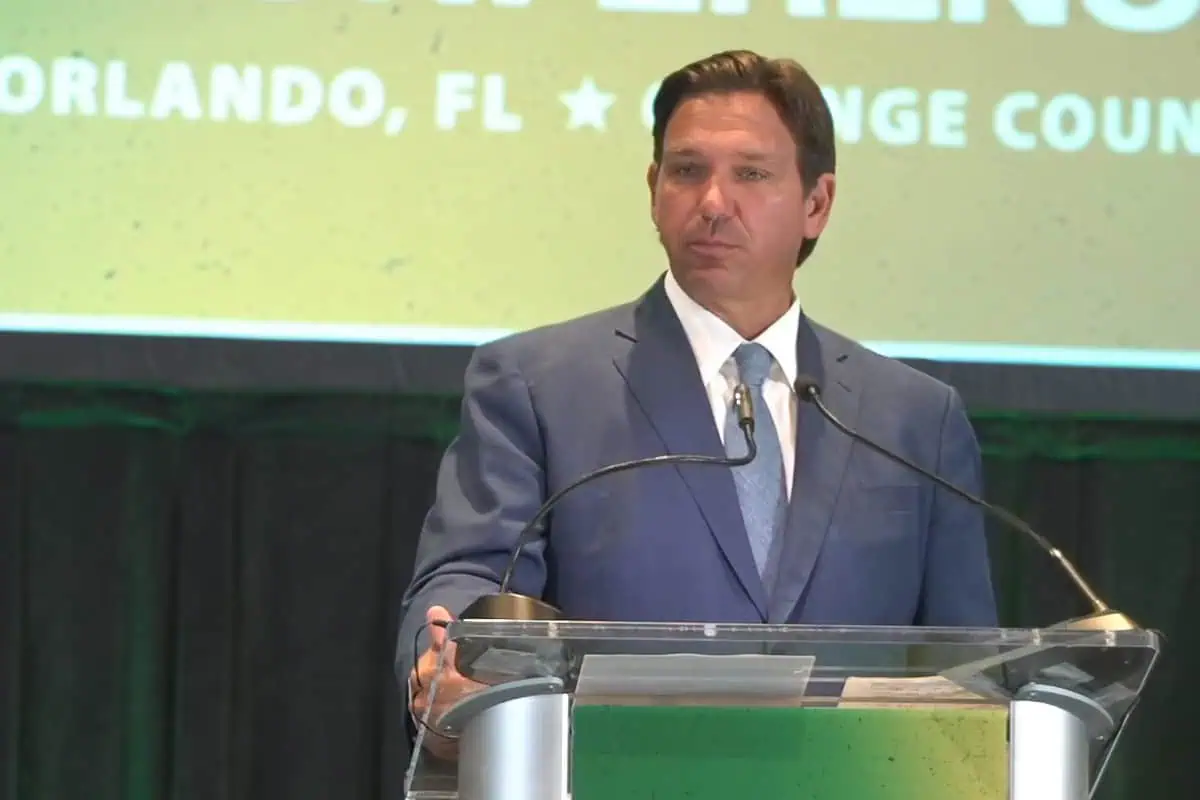 Desantis Contrasts Florida S Tough On Crime Pro Law Enforcement