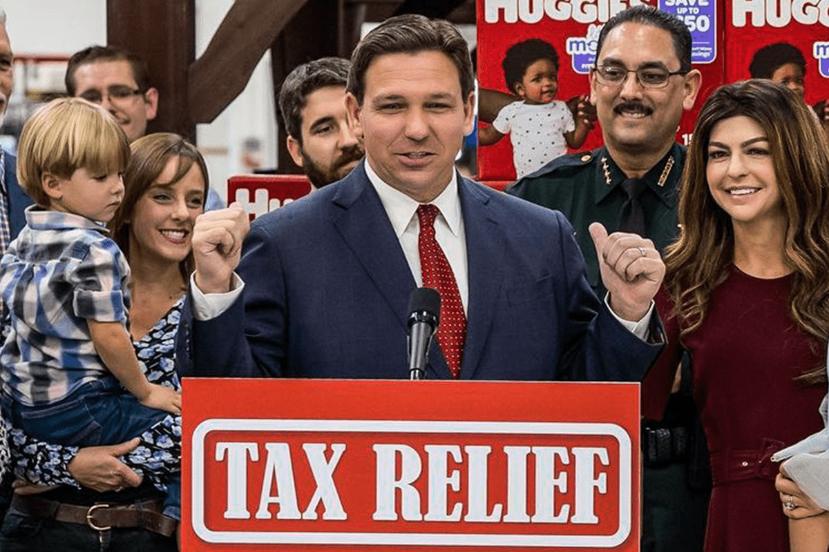 Gov. Ron DeSantis signs the largest tax relief in Florida's history