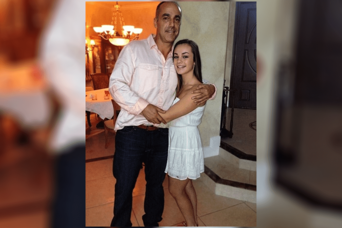 Andrew Pollack with daughter, Meadow, victim of the 2018 Parkland school shooting.