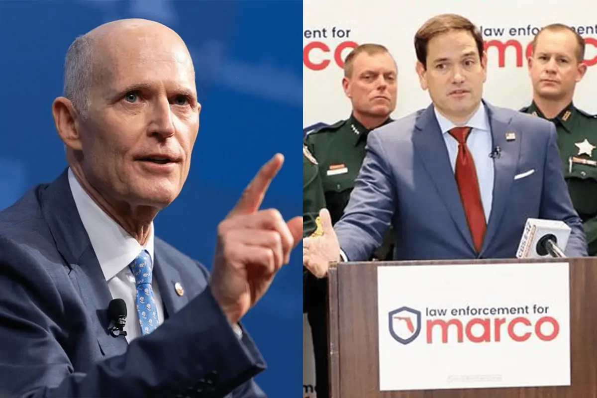 Republican Florida Sens. Rick Scott and Marco Rubio.