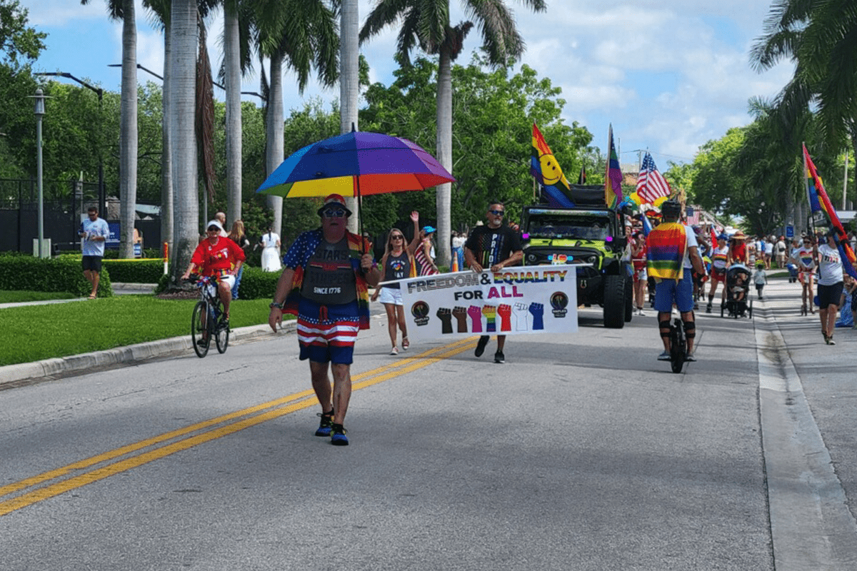 Naples Pride Reportedly Broke July 4th City Parade Rules, Allowed it to