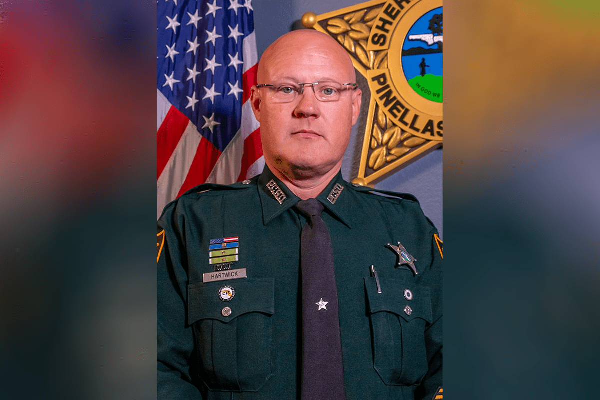 Deputy Michael Hartwick, Pinellas County Sheriff.