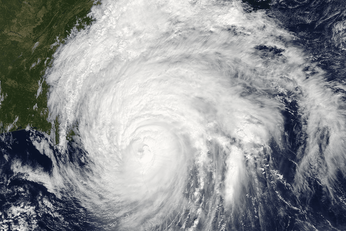 Hurricane Matthew, Oct. 7, 2016 (NASA).
