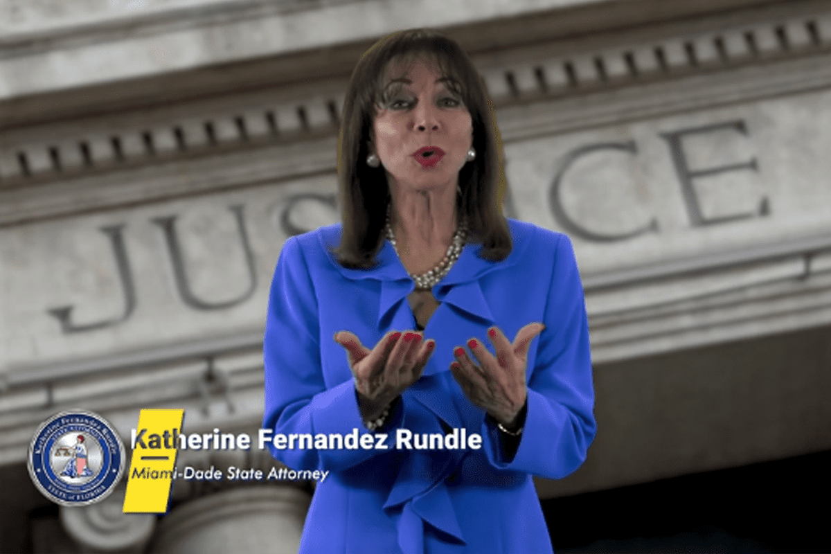 Miami-Dade State Attorney Katherine Fernandez Rundle.