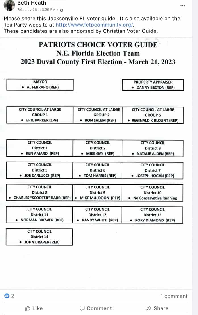 VOTER GUIDE  Jacksonville City Council - Jacksonville Today