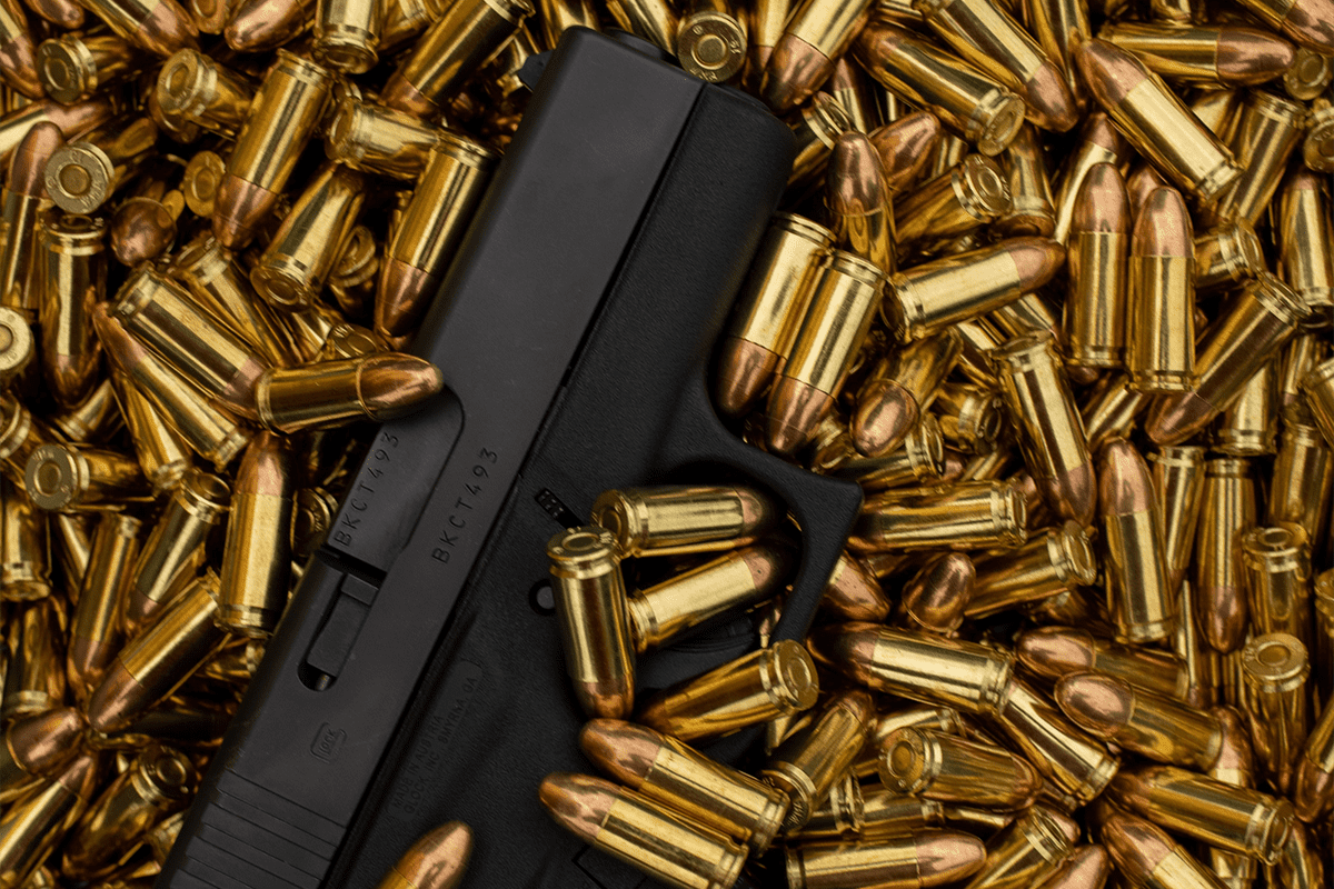 Glock 43 and 9mm ammunition, Feb 4, 2020. (Photo/Jay Rembert)