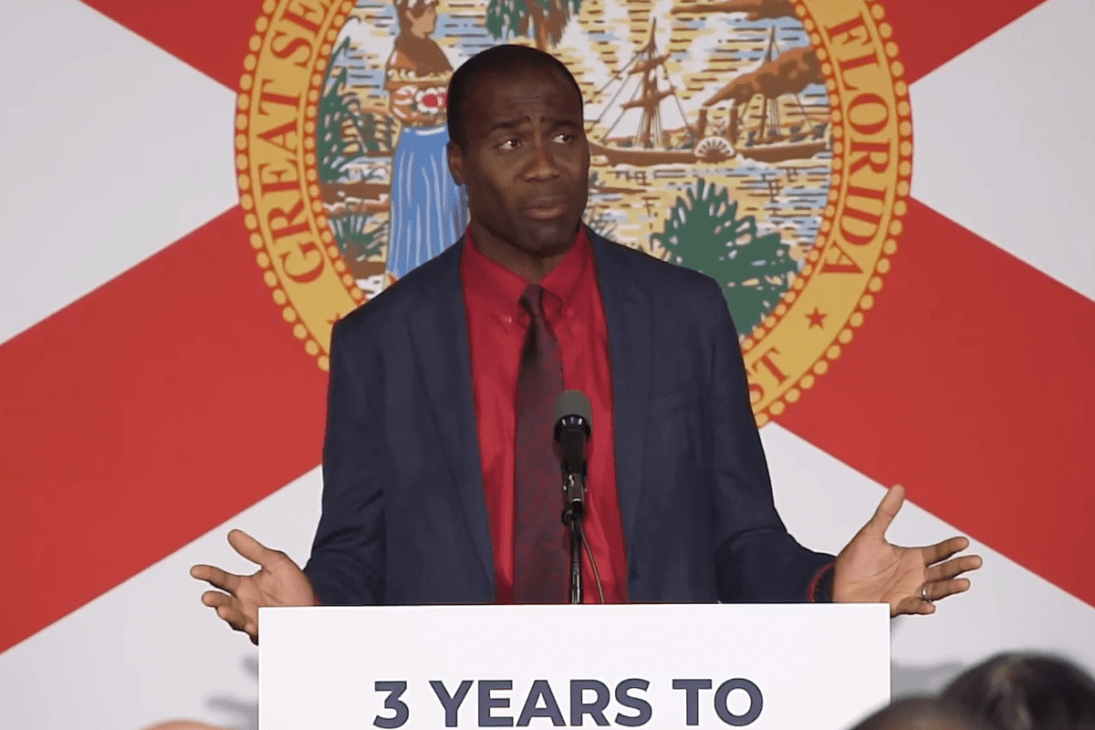 Florida Surgeon General Joseph Ladapo at "3 Years to Slow the Spread" press conference in Winter Haven, Fla., March 16, 2023. (Video/Gov. Ron DeSantis' office)
