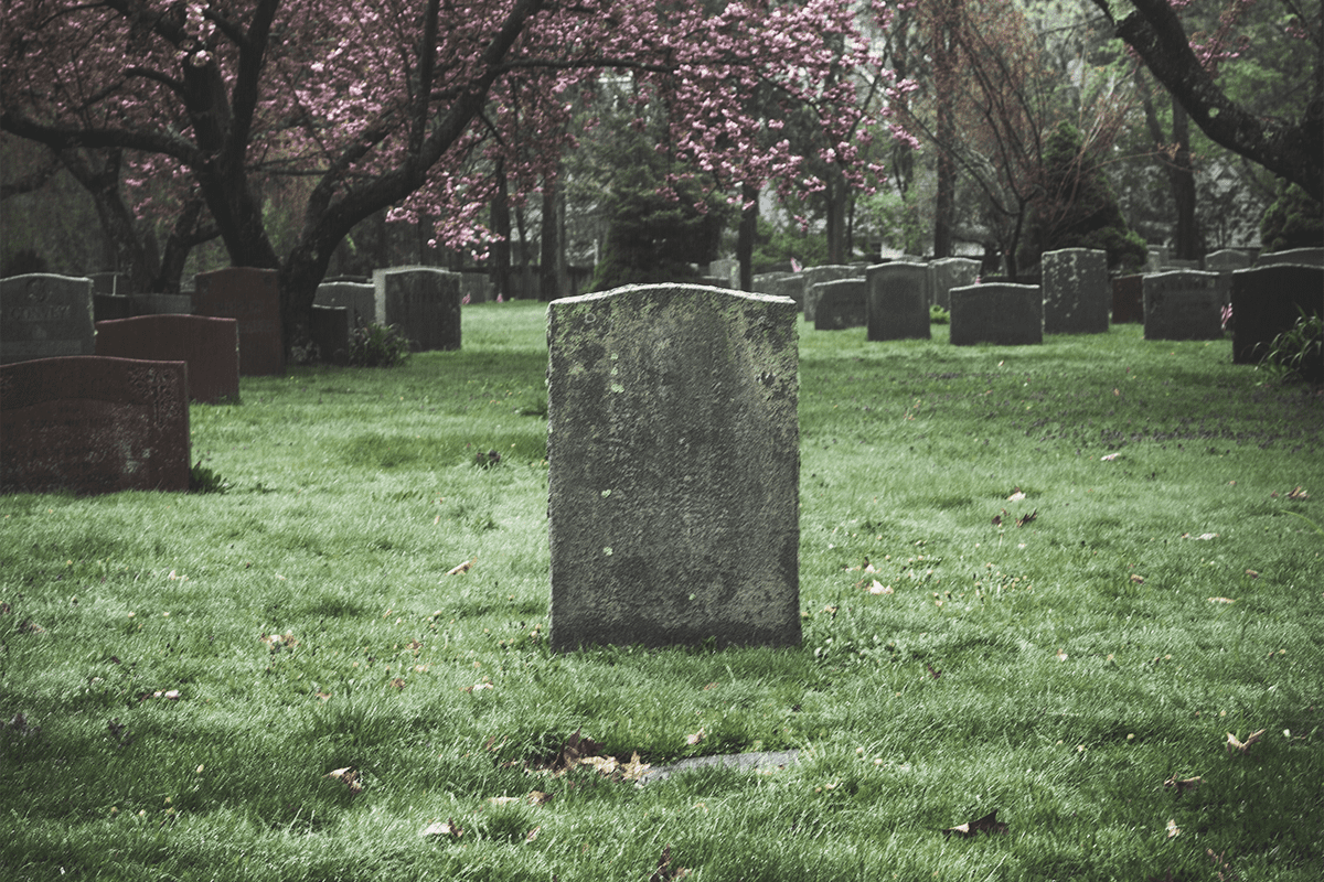 Cemetery, May 7, 2021. (Photo/John Thomas, Unsplash)