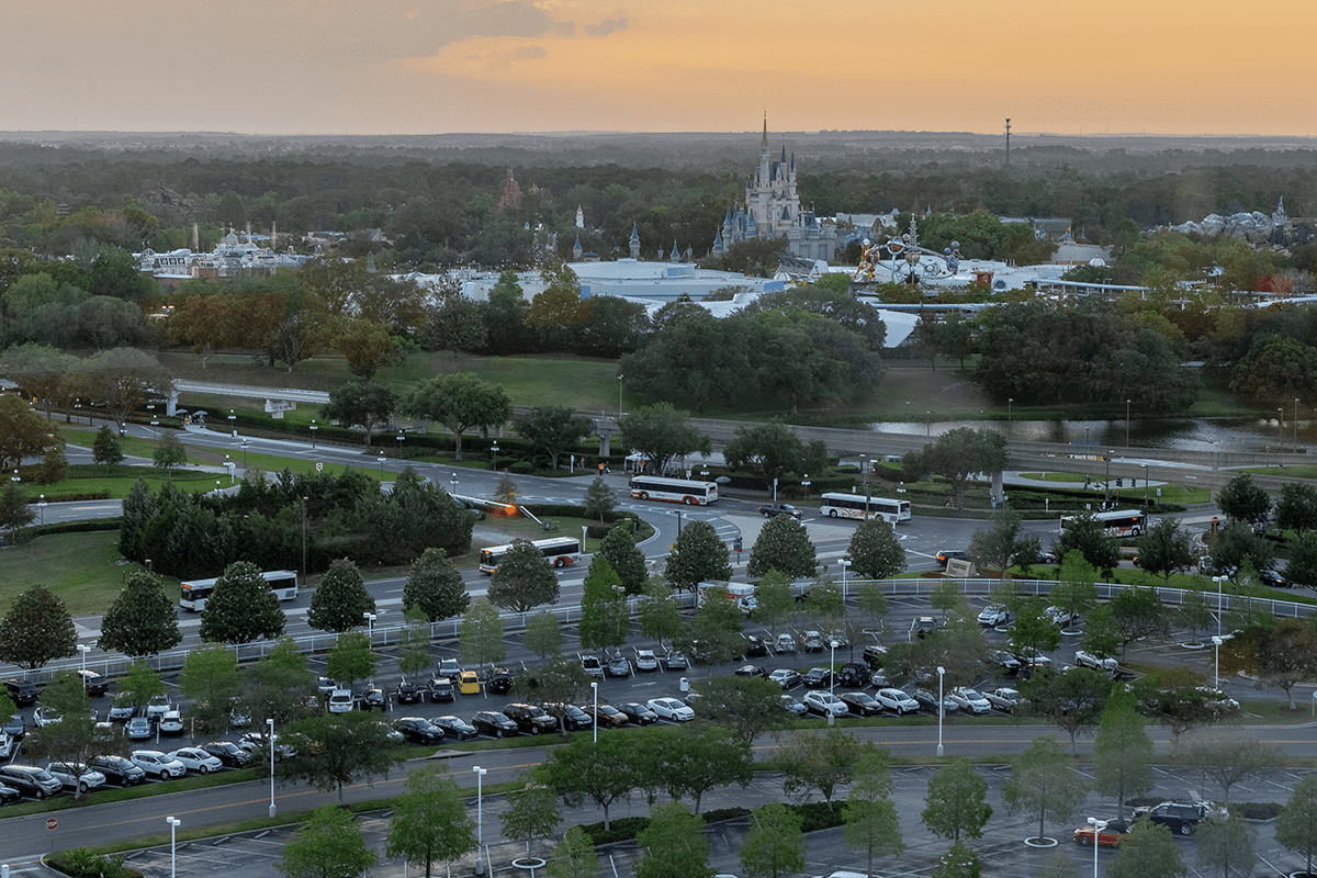 View of the Magic Kingdom from Disney's Contemporary Resort, Bay Lake, Fla., May 20, 2017. (Photo/Lee via Flickr)