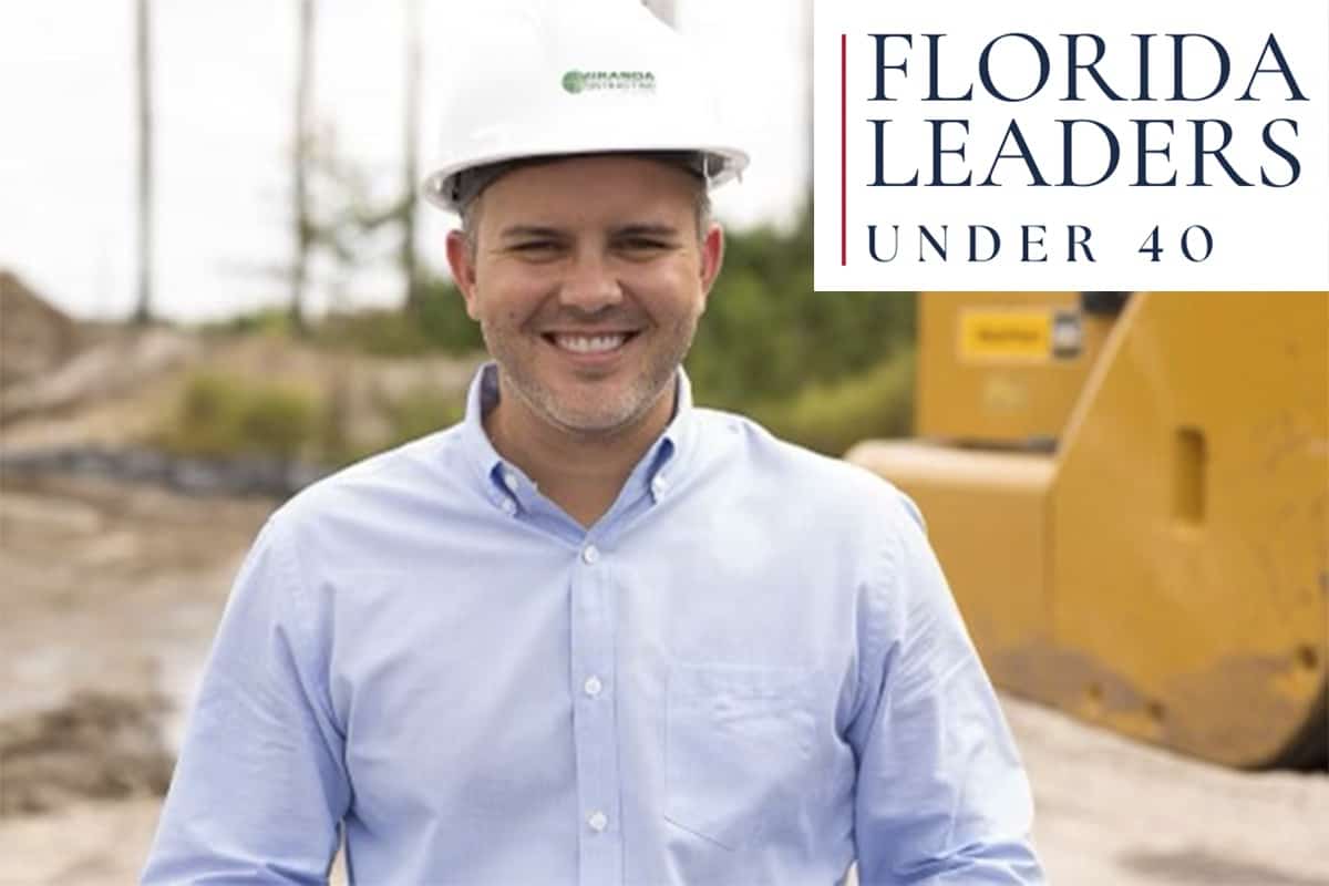 Florida's Voice highlights Jacksonville businessman Joshua Garrison in the Florida Leaders Under 40 series in Jacksonville, Fla.