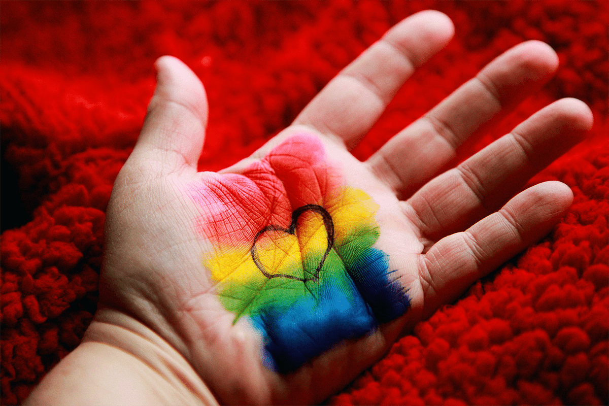 Pride rainbow, Feb. 13, 2020. (Photo/Alexander Grey, Unsplash)