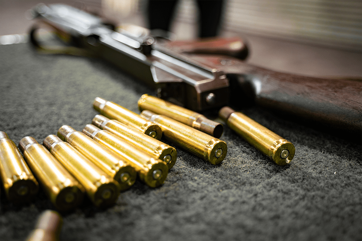 Gun and ammo, Dec. 18, 2022. (Photo/Kasper Gant)