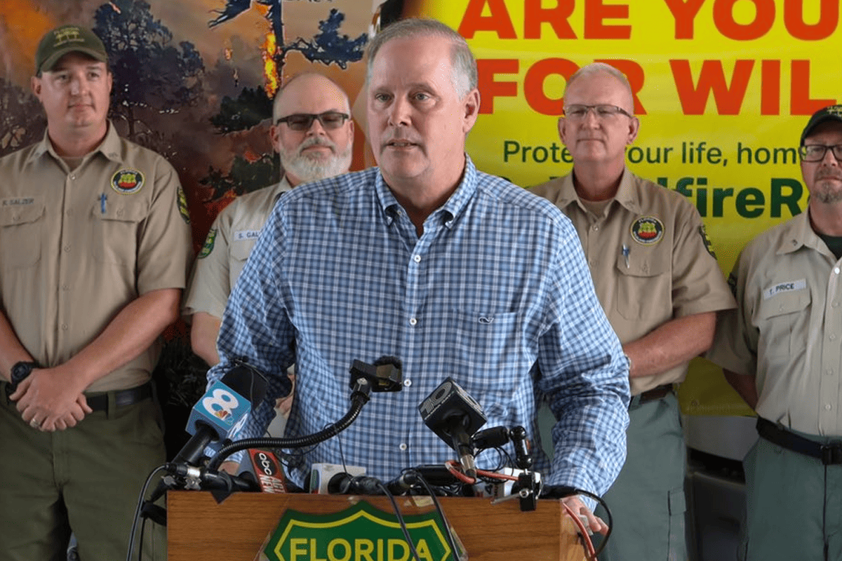 Florida Agriculture Commissioner Wilton Simpson, April 6, 2023. (Photo/Wilton Simpson, Twitter)