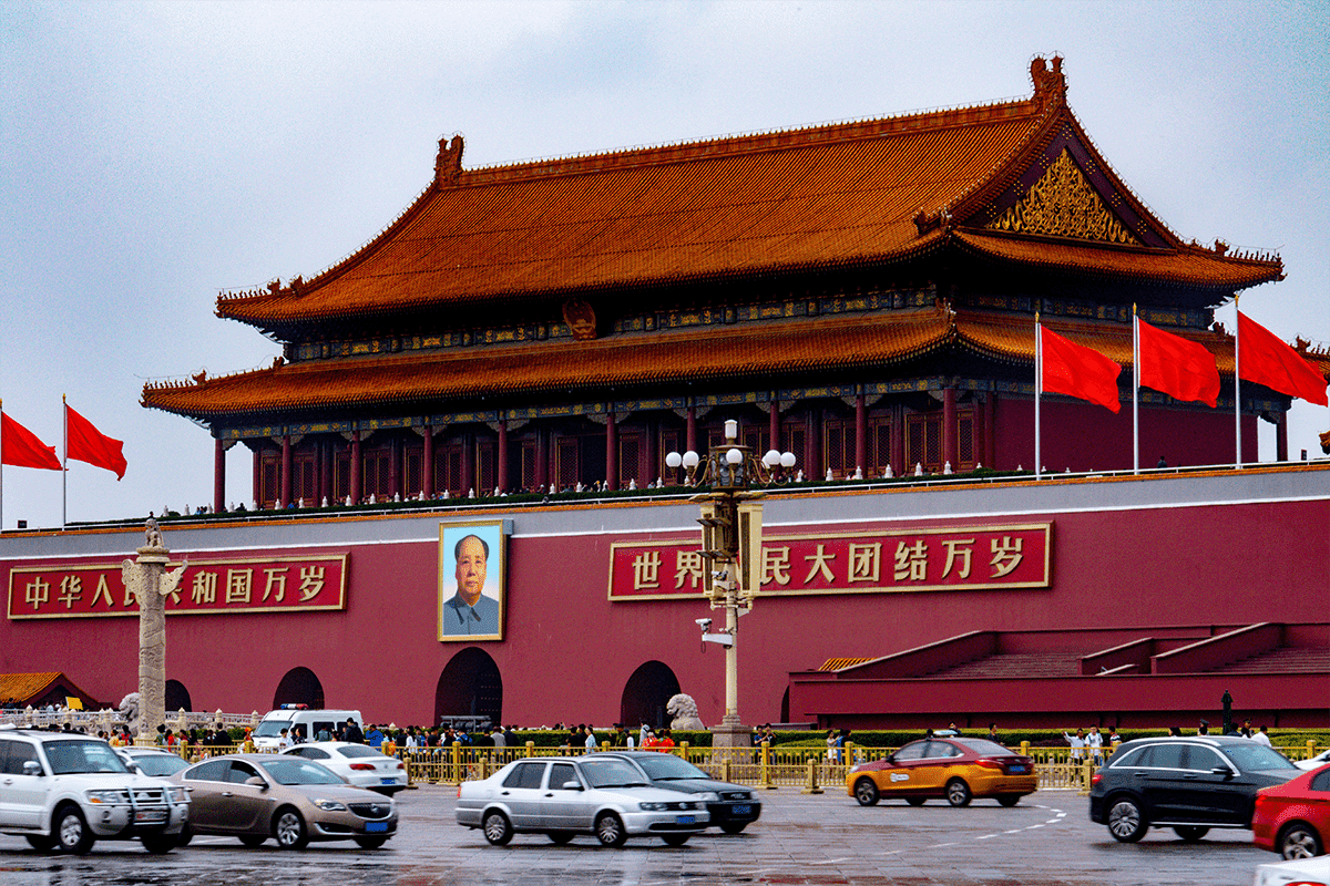 Tiananmen Square, Beijing, China, April 13, 2020. (Photo/Nick Fewings, Unsplash)