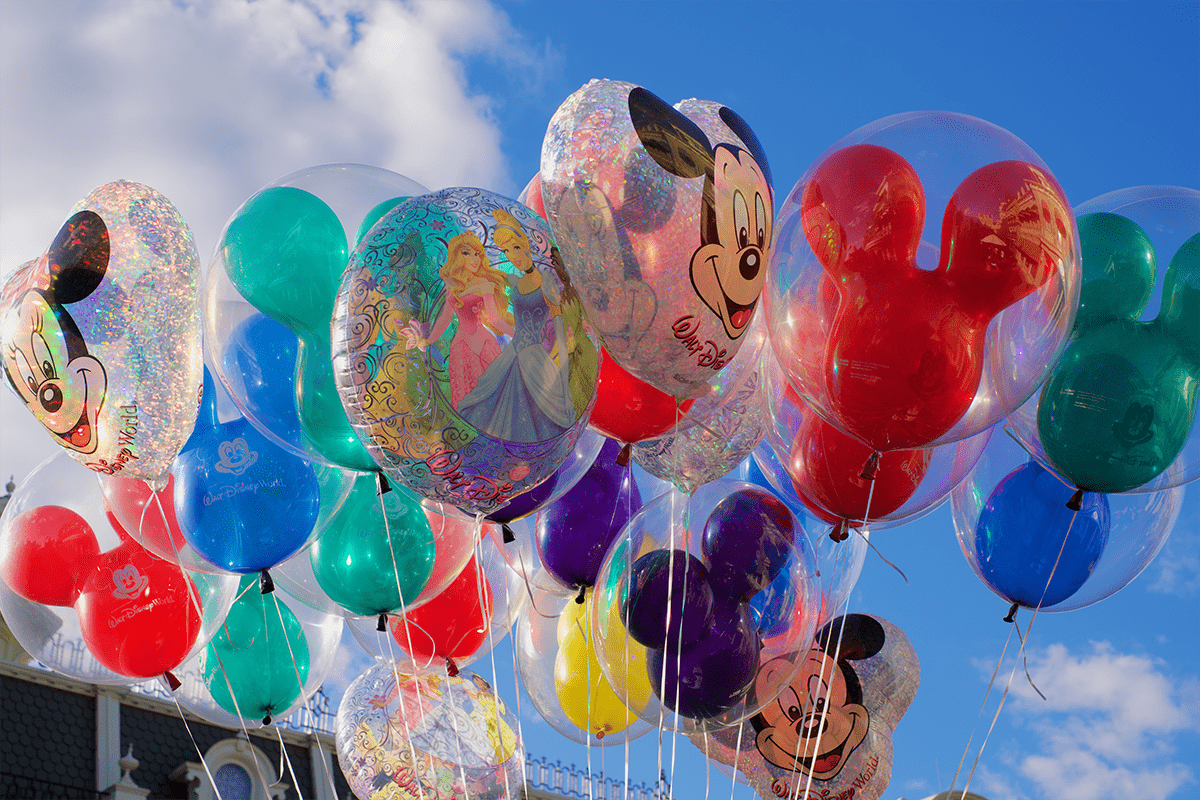 Colorful balloons from a recent trip to Walt Disney World, Bay Lake, Fla., Feb. 16, 2020. (Photo/Brian McGowan)