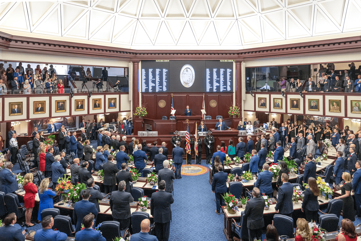 Florida House of Representatives' opening day ceremonies, Tallahassee, Fla., March 7, 2023. (Photo/Florida House of Representatives)