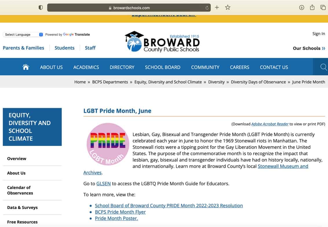 Broward County Public Schools / Homepage