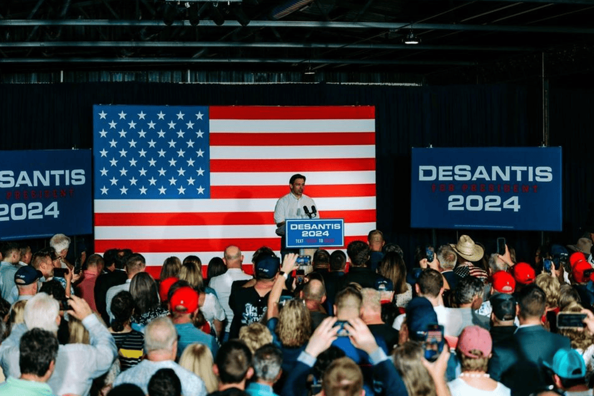 Gov. Ron DeSantis holds campaign event in Oklahoma, June 2023. (Photo/Team DeSantis)