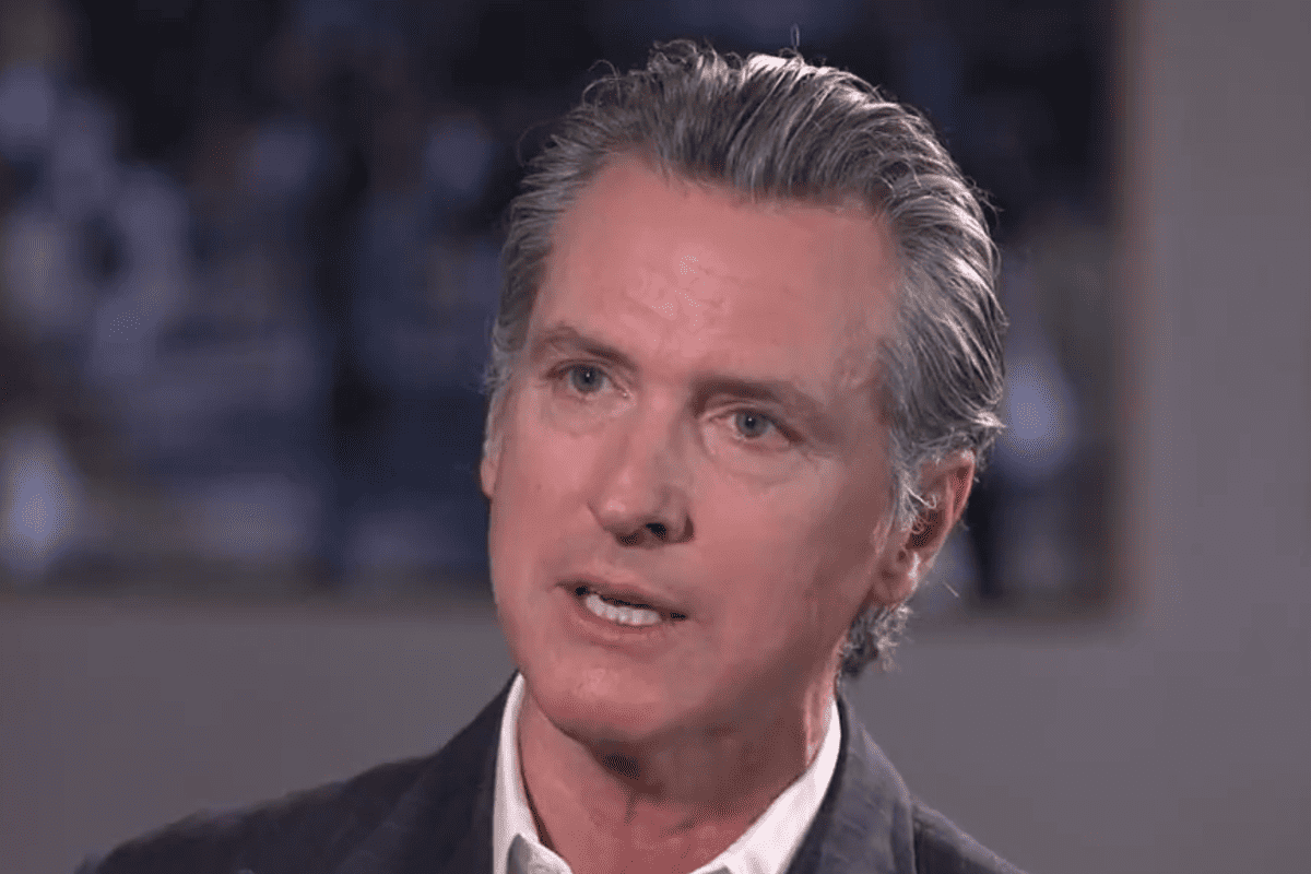 California Gov. Gavin Newsom on "The Issue Is:," published June 14, 2023. (Video/Alex Michaelson, Twitter)