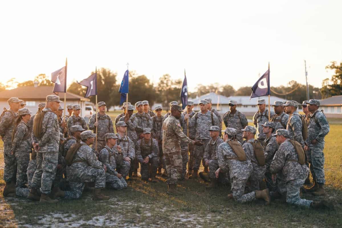 First graduating class of Florida State Guard soldiers since 1947. (Photo/Gov. Ron DeSantis’ office)