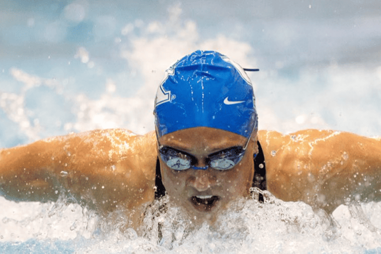 Outspoken competitive swimmer Riley Gaines endorses DeSantis for 2024