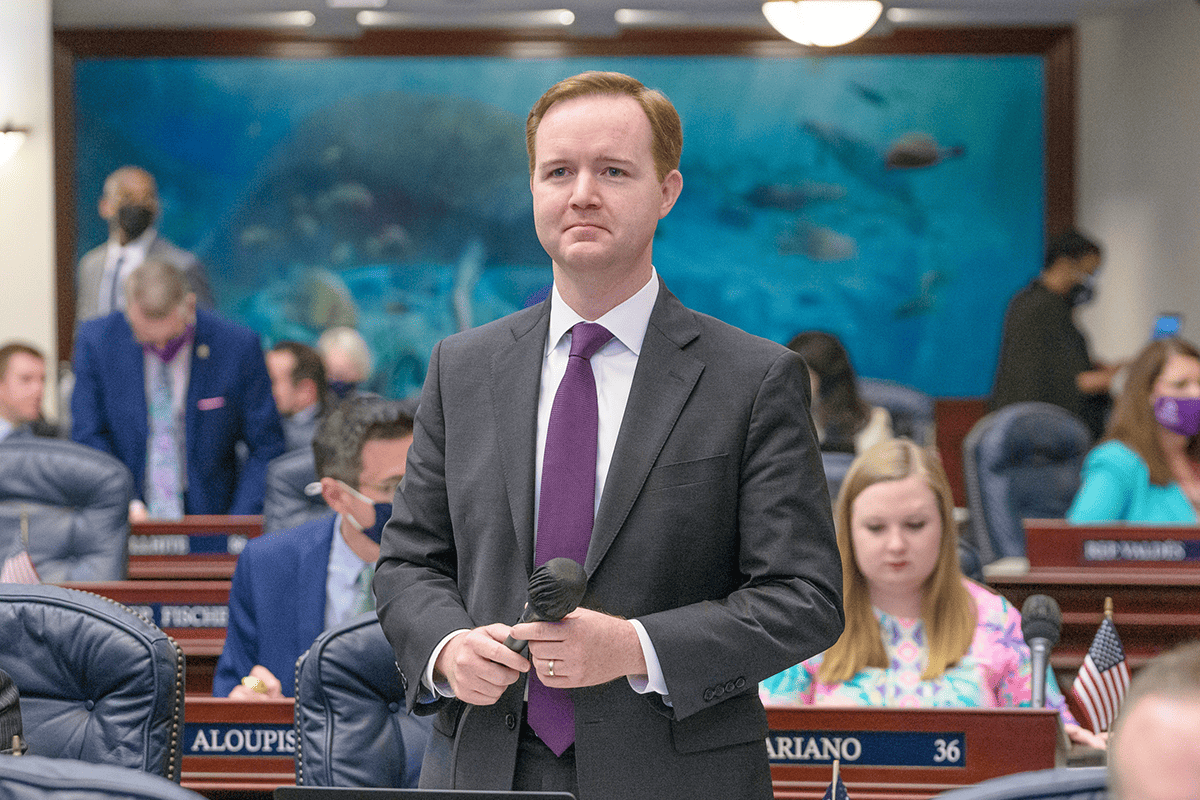 Sen. Clay Yarborough, R-Jacksonville, Tallahassee, Fla. (Photo/Florida House of Representatives)