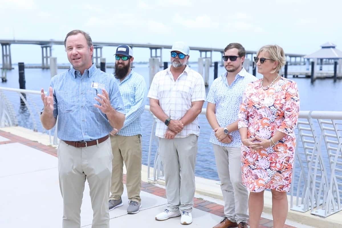 The Everglades Foundation held a press conference with environmental groups in Fort Myers, Fla., July 26, 2023. (Video/Florida's Voice)