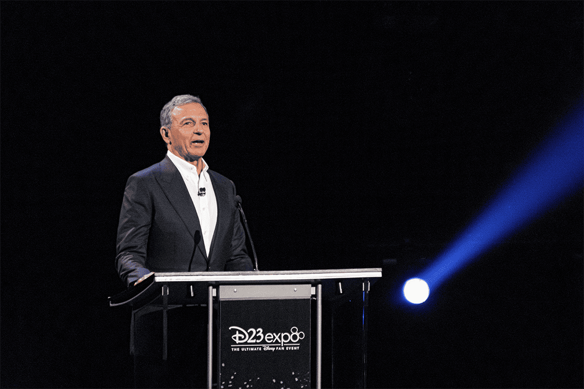 Walt Disney Company CEO Bob Iger at D23 EXPO 2019, Aug. 23, 2019. (Photo/Nagi Usano, Flickr)