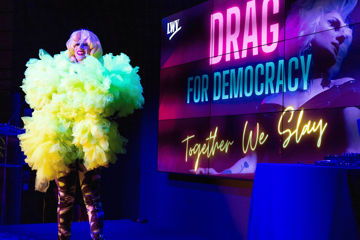 2023 Drag Show by League of Women Voters of California and League of Women Voters of San Francisco, May 20, 2023. (Photo/League of Women Voters of California LWVC)