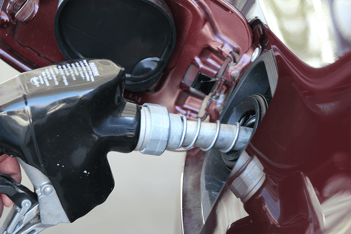 Filling up a car with gasoline, Oct. 30, 2021. (Photo/Dawn McDonalds, Unsplash)