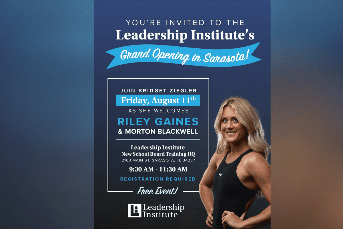 Leadership Institute to host Sarasota office grand opening with Riley