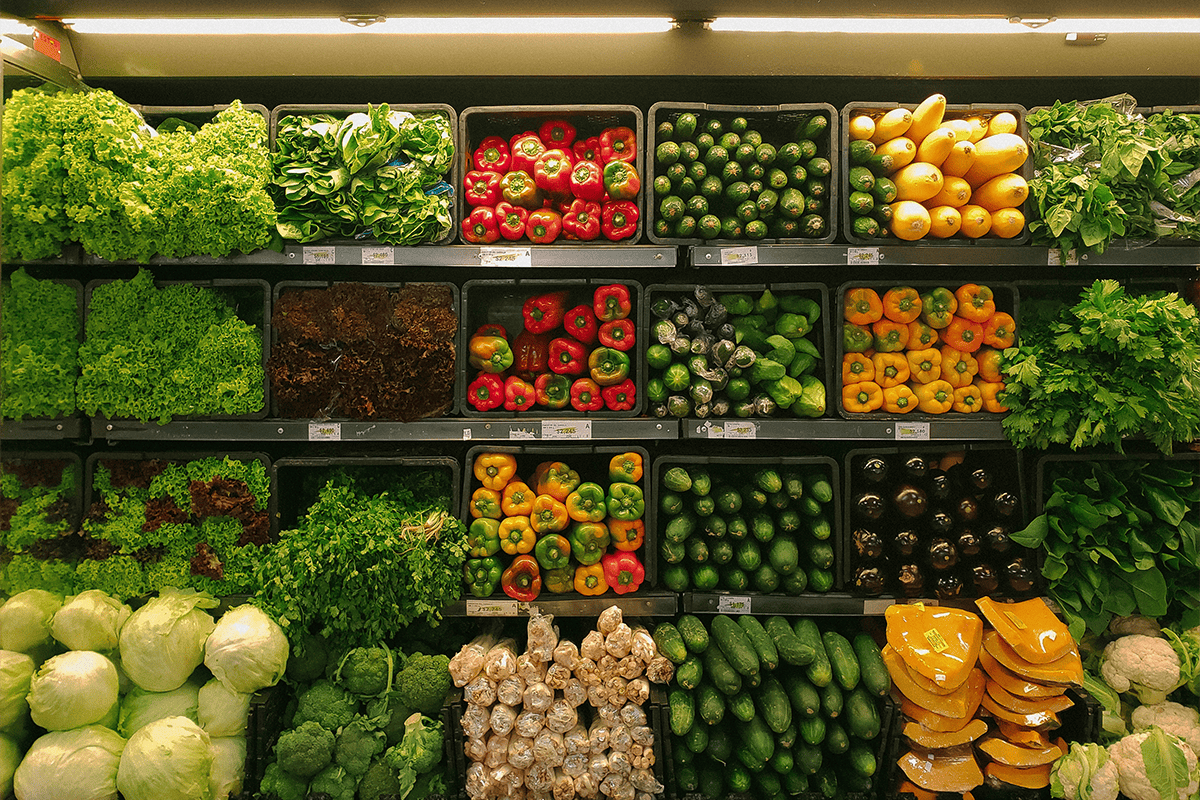 Vegetables at the grocery store, Nov. 21, 2018. (Photo/nrd, Unsplash)