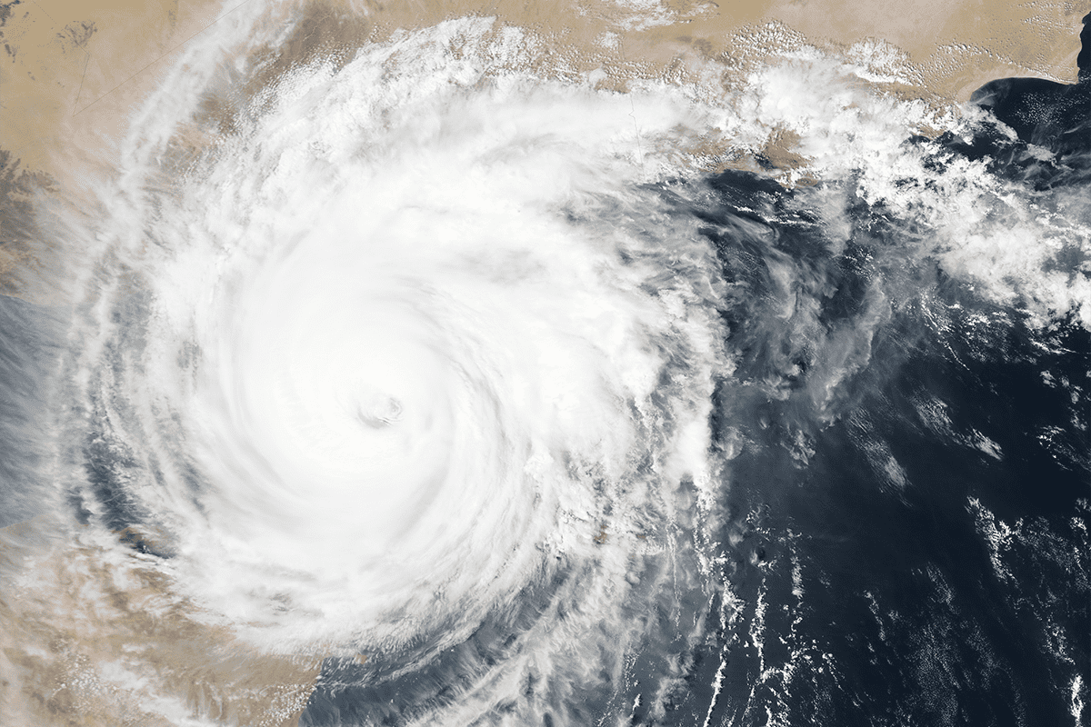 Hurricane, Feb. 6, 2019. (Photo/NASA)