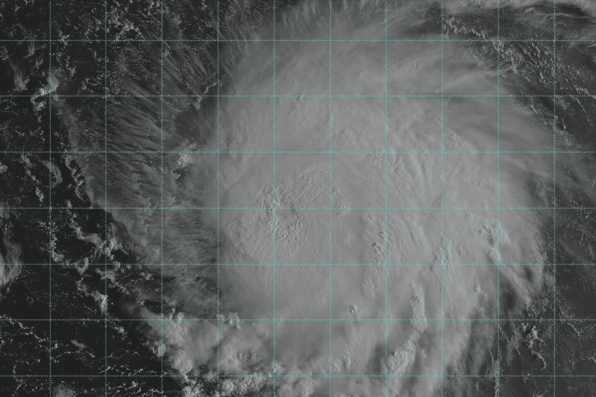 Category 5 Hurricane Lee, Friday morning satellite imagery. (Image/Tropical Tidbits)