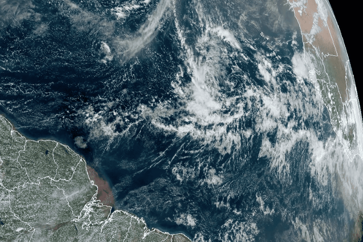 Satellite view of the Atlantic Ocean, Sep. 12, 2023. (Image/National Hurricane Center)