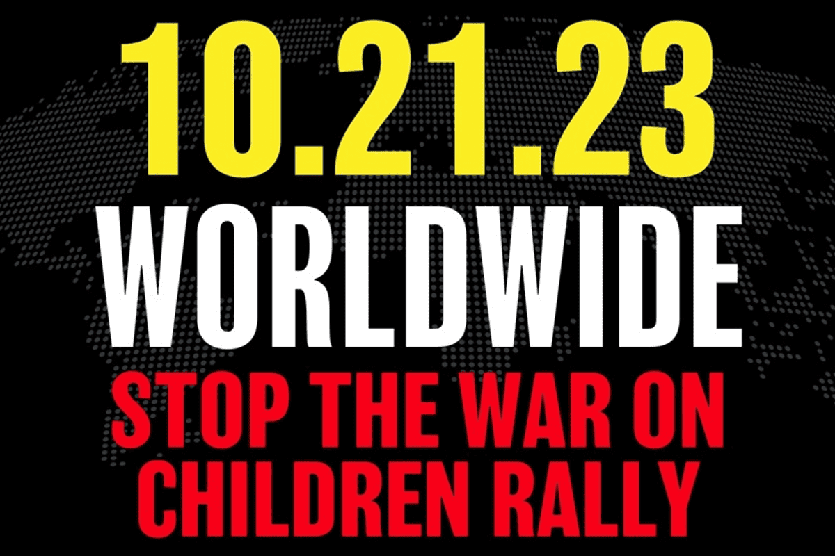 Stop The War On Children Rally poster. (Photo/ Gays Against Groomers) 