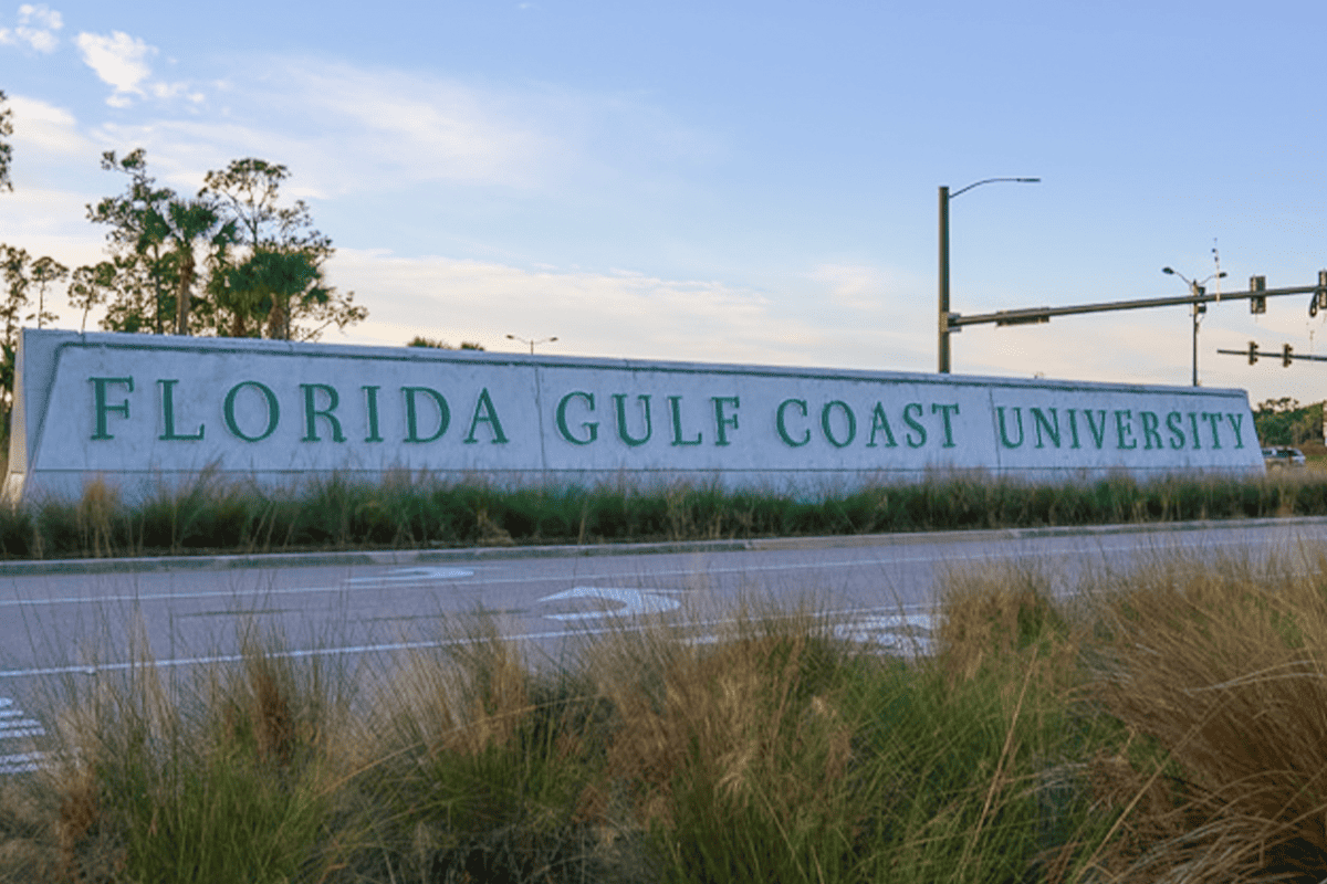 Florida Gulf Coast University sign, Fort Myers, Fla. (Photo/FGCU, Instagram)