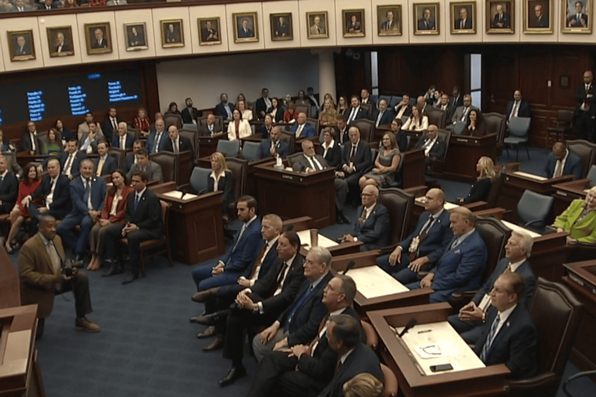 The Florida Senate, Tallahassee, Fla., Oct. 17, 2023. (Video/The Florida Channel)