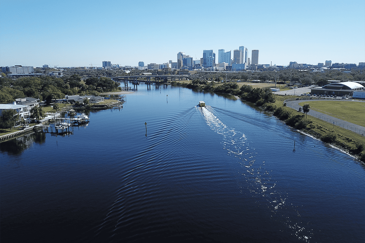 Aerial view of Tampa, Fla., Jan. 6, 2021. (Photo/Anita Denunzio, Unsplash)