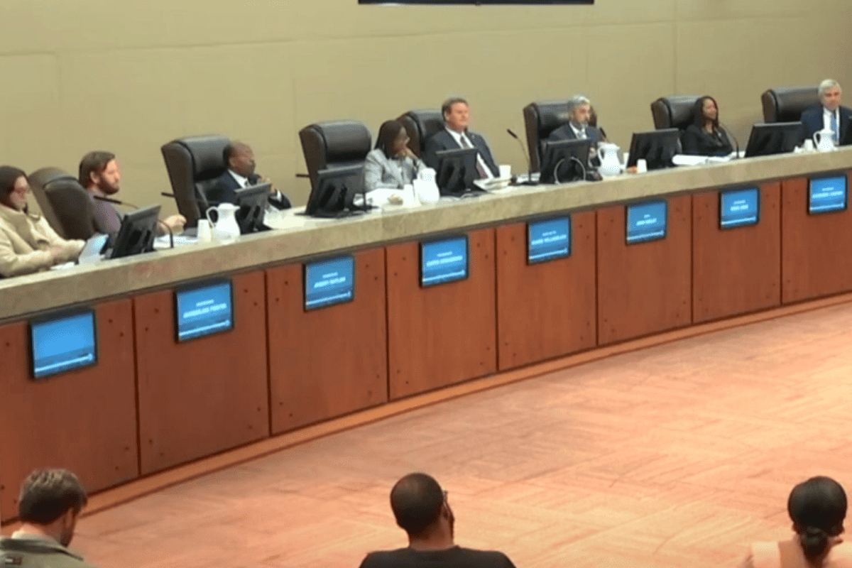 Tallahassee City Commission meeting, Tallahassee, Fla., Nov. 8, 2023. (Video/City of Tallahassee)