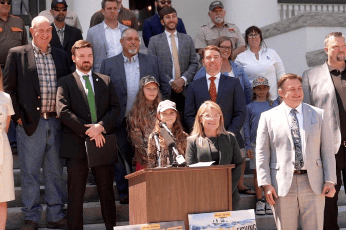 Florida lawmakers advocate for amendment proposal enshrining right to hunt and fish, Tallahassee, Fla., 2023. (Photo/Congressional Sportsmen's Foundation)