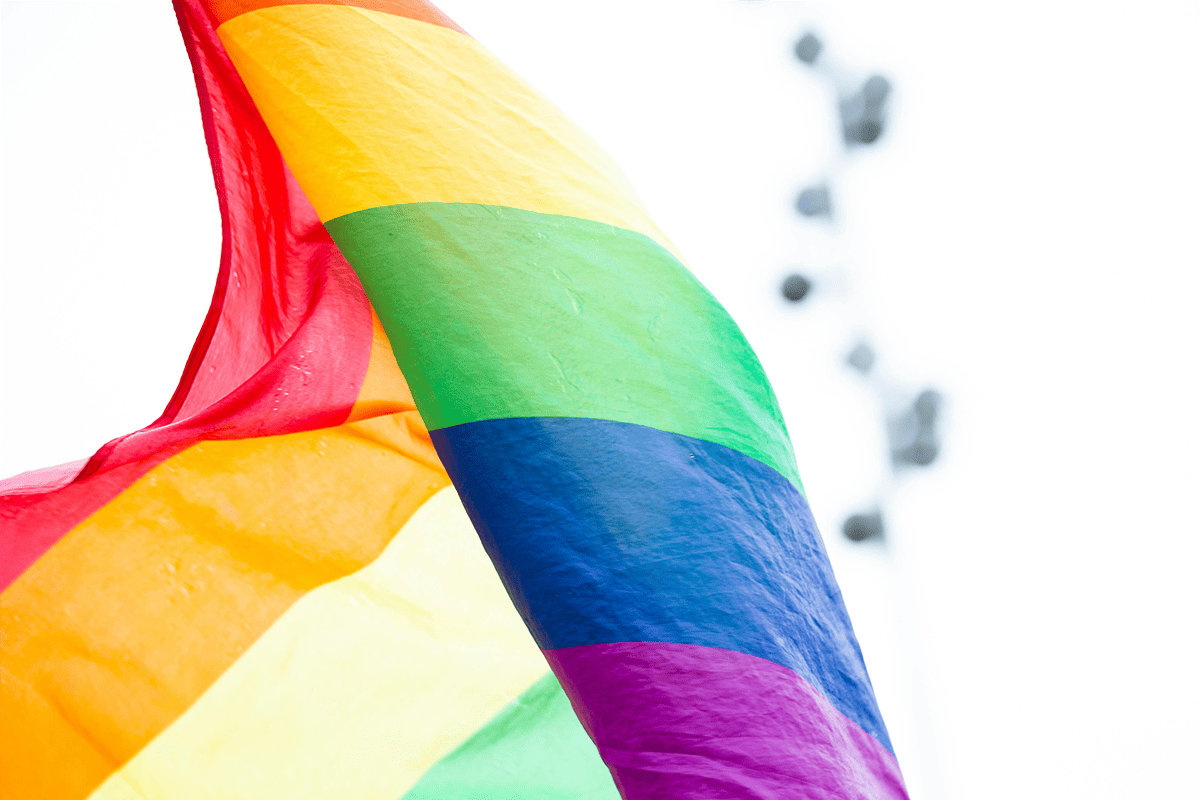 LGBTQ flag, March 16, 2019. (Photo/
Markus Spiske, Pexels)