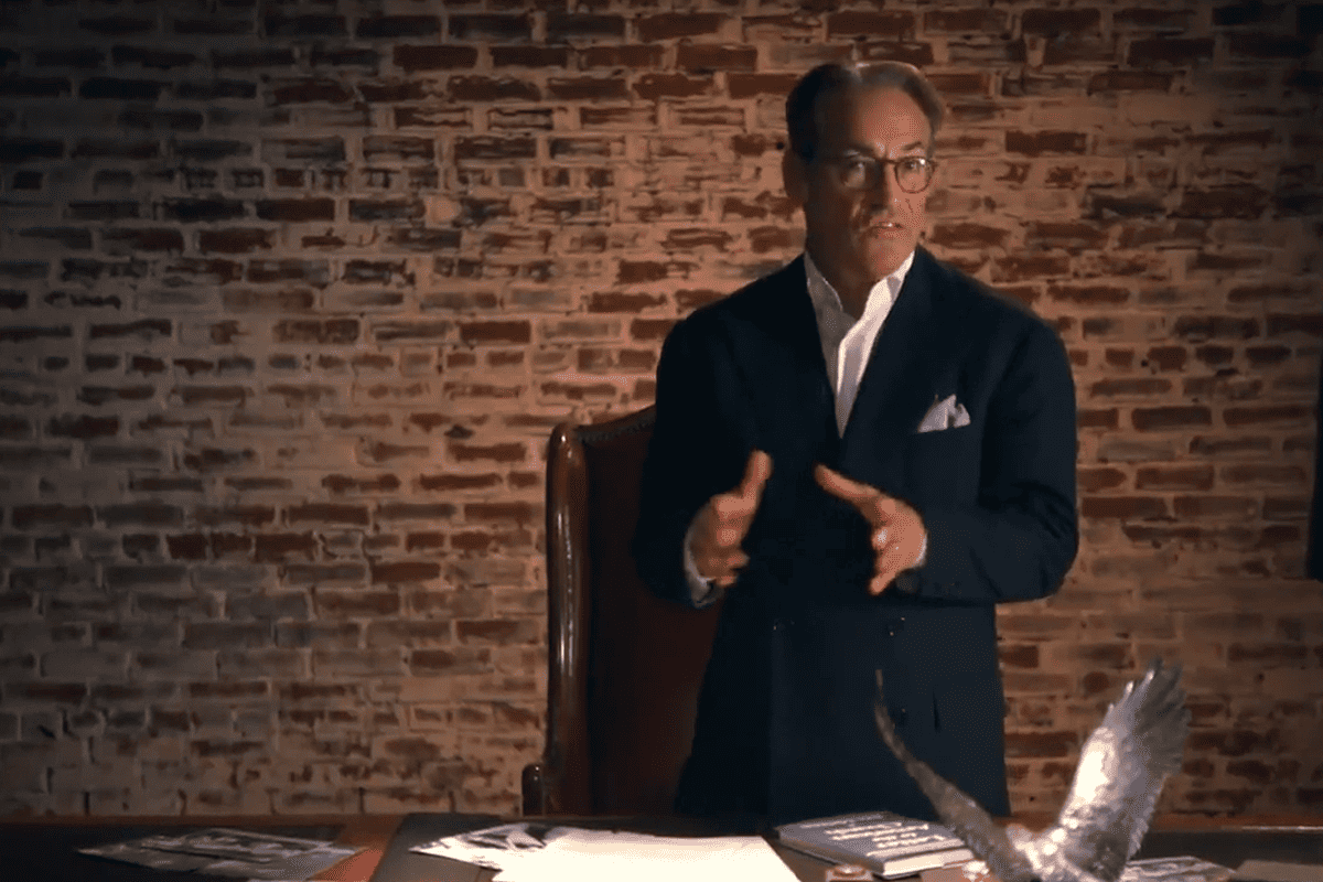 Eric Metaxas in "Letter to the American Church," premieres Feb. 8, 2024. (Video/Epoch Cinema)