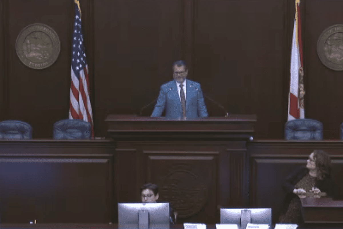 Florida House of Representatives, Tallahassee, Fla., Feb. 29, 2024. (Video/The Florida Channel)