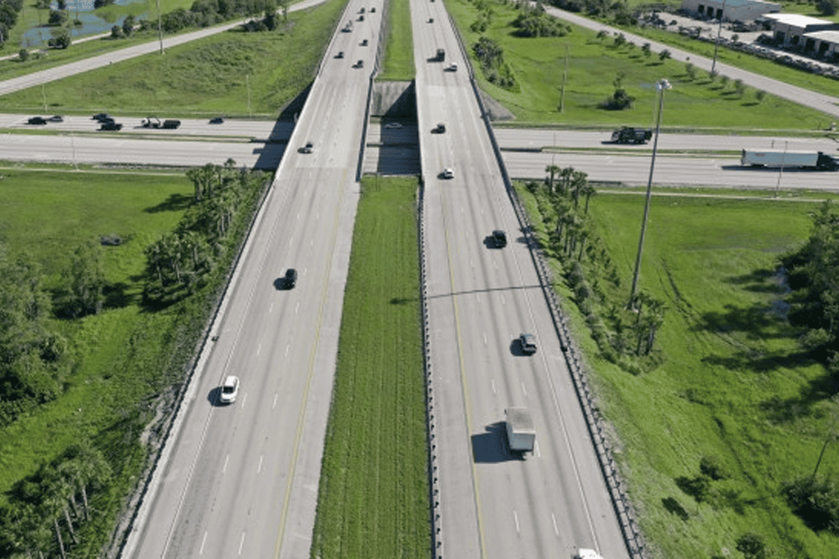 I-75 in Fort Myers, Fla. (Photo/Florida Department of Transportation)