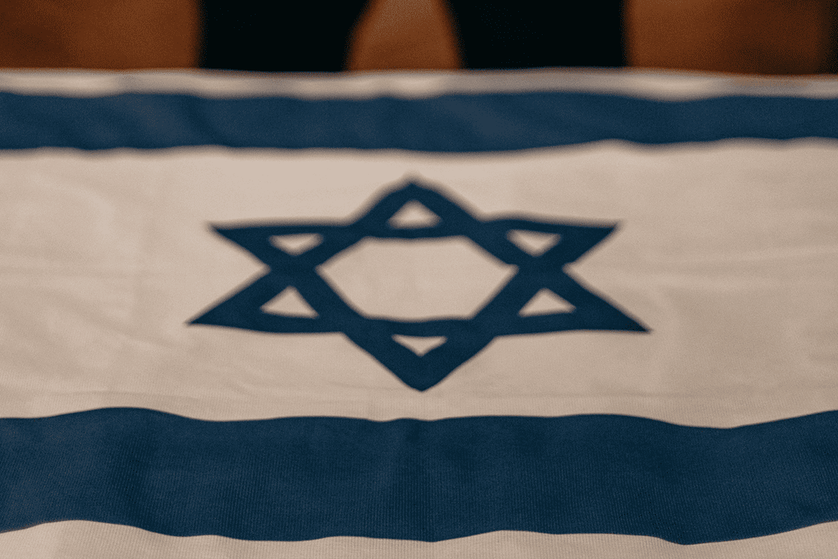 Flag of Israel, March 18, 2020. (Photo/cottonbro studio, Pexels)