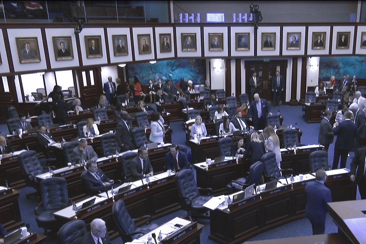 Florida House of Representatives, Tallahassee, Fla., March 4, 2024. (Video/The Florida Channel)