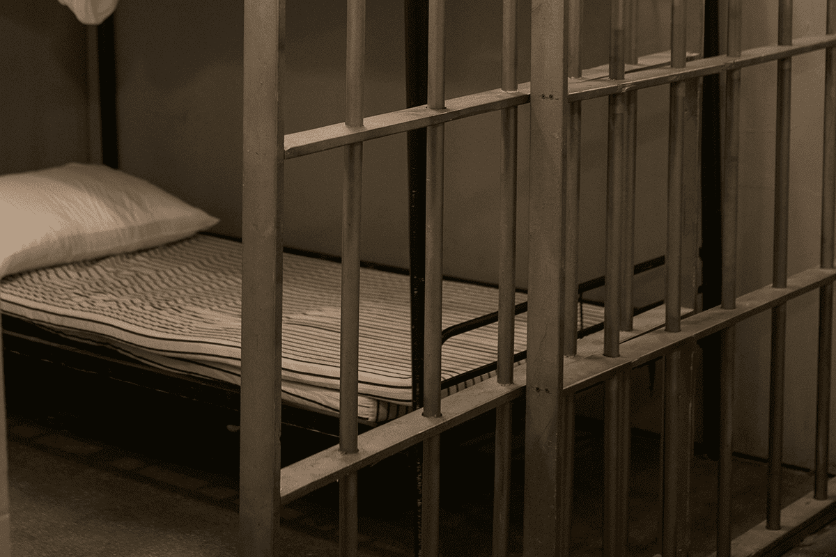 Bed in a prison, Nov. 25, 2020. (Photo/RDNE Stock project, Pexels)