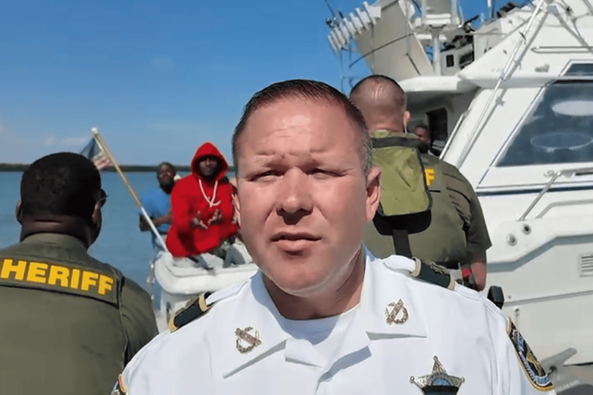 St. Lucie County Sheriff Keith Pearson. (Video/sheriff's office)