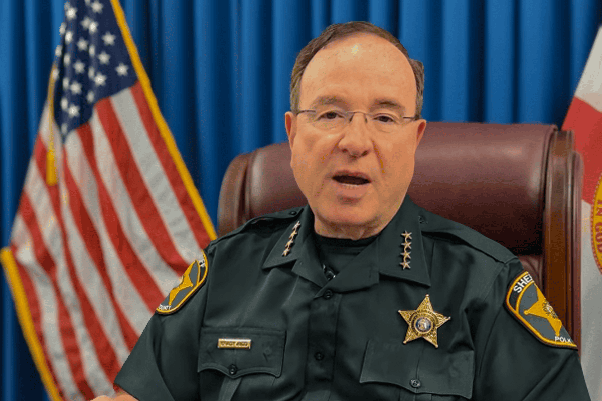 Polk County Sheriff Grady Judd, March 28, 2024. (Photo/Polk County Sheriff)